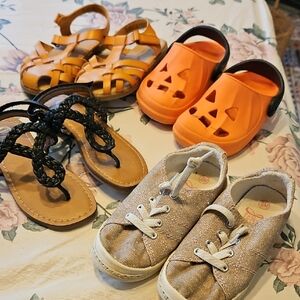 Jellypop Glittery Gold Slip-On Sneakers for Kids